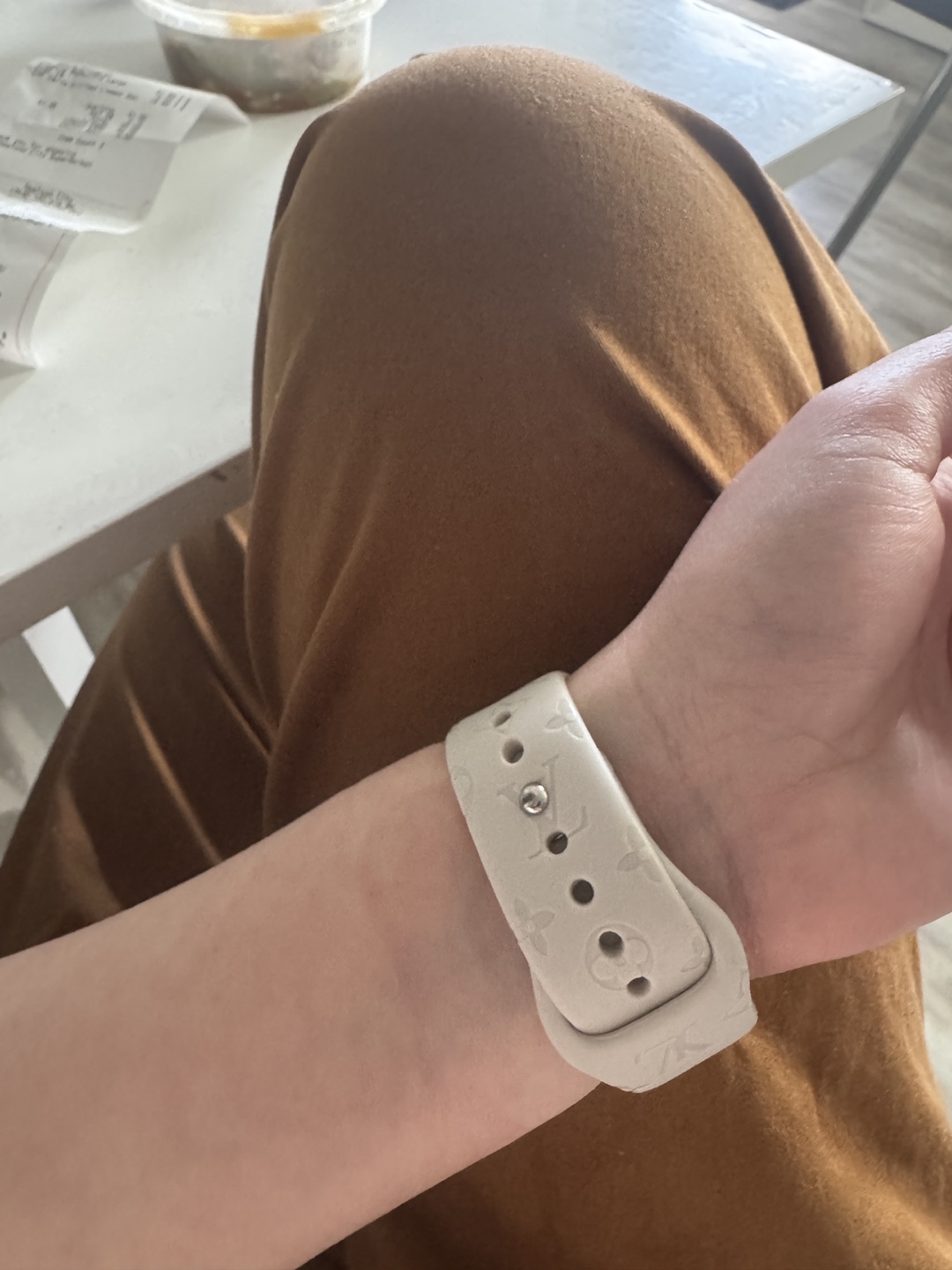 Starlight LV Patterned Apple watch Strap - photo 3