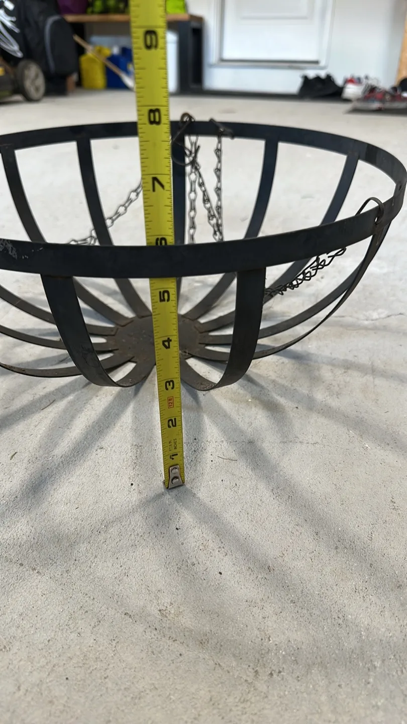 Set of 3 Hanging Metal Baskets image indicator(4)