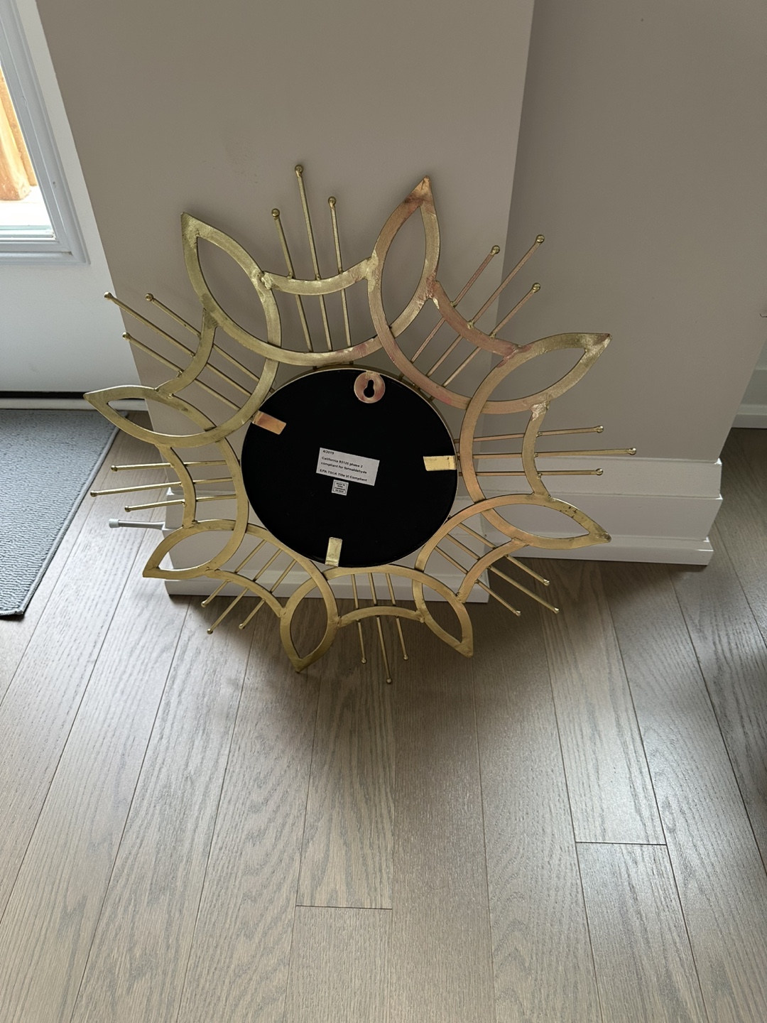 Decorative Sunburst Mirror - photo 3