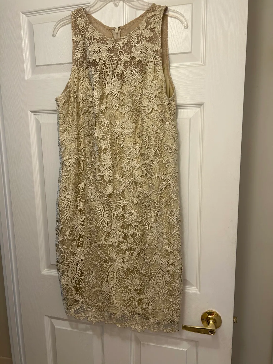 Gold Lace Dress thumbnail