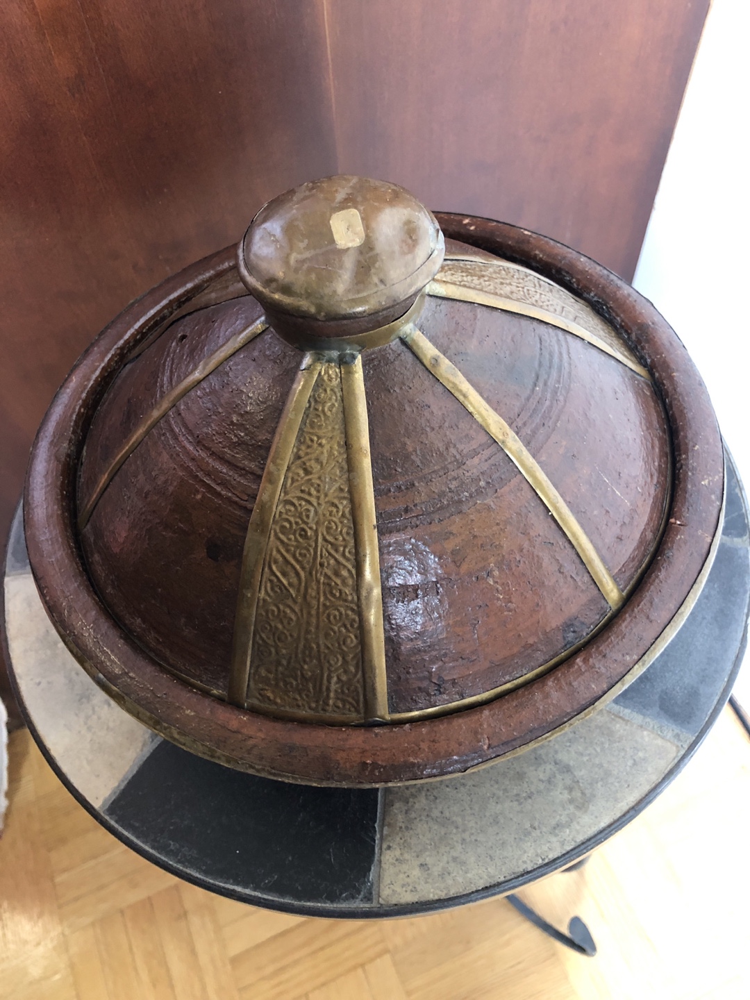 Handmade Tagine with Lid for decoration