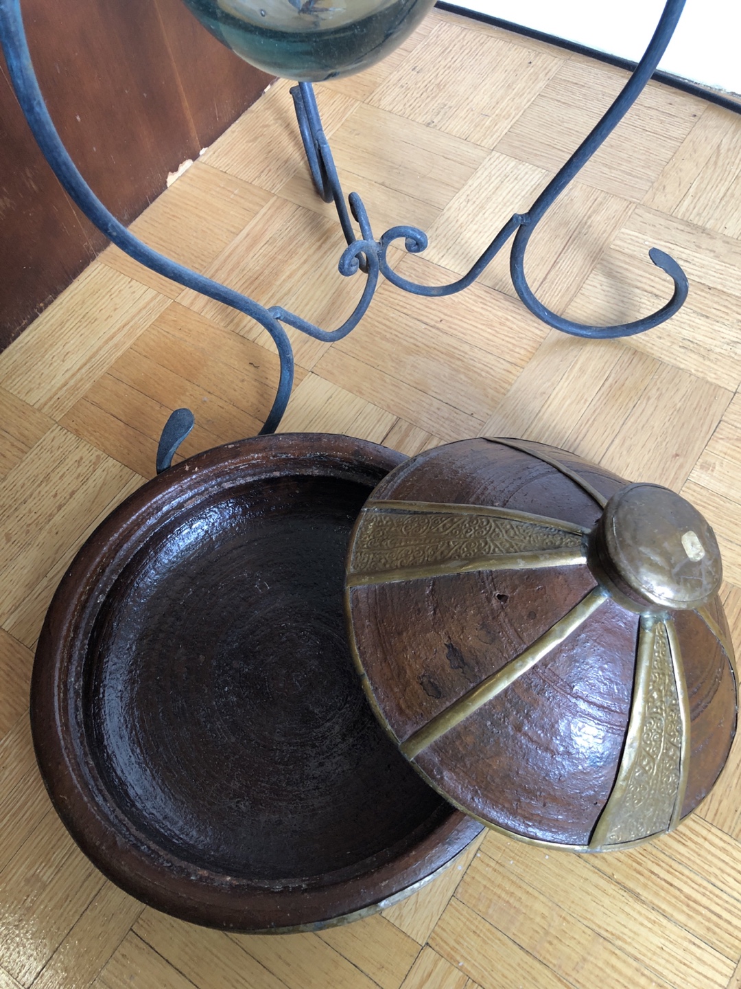 Handmade Tagine with Lid for decoration - photo 2