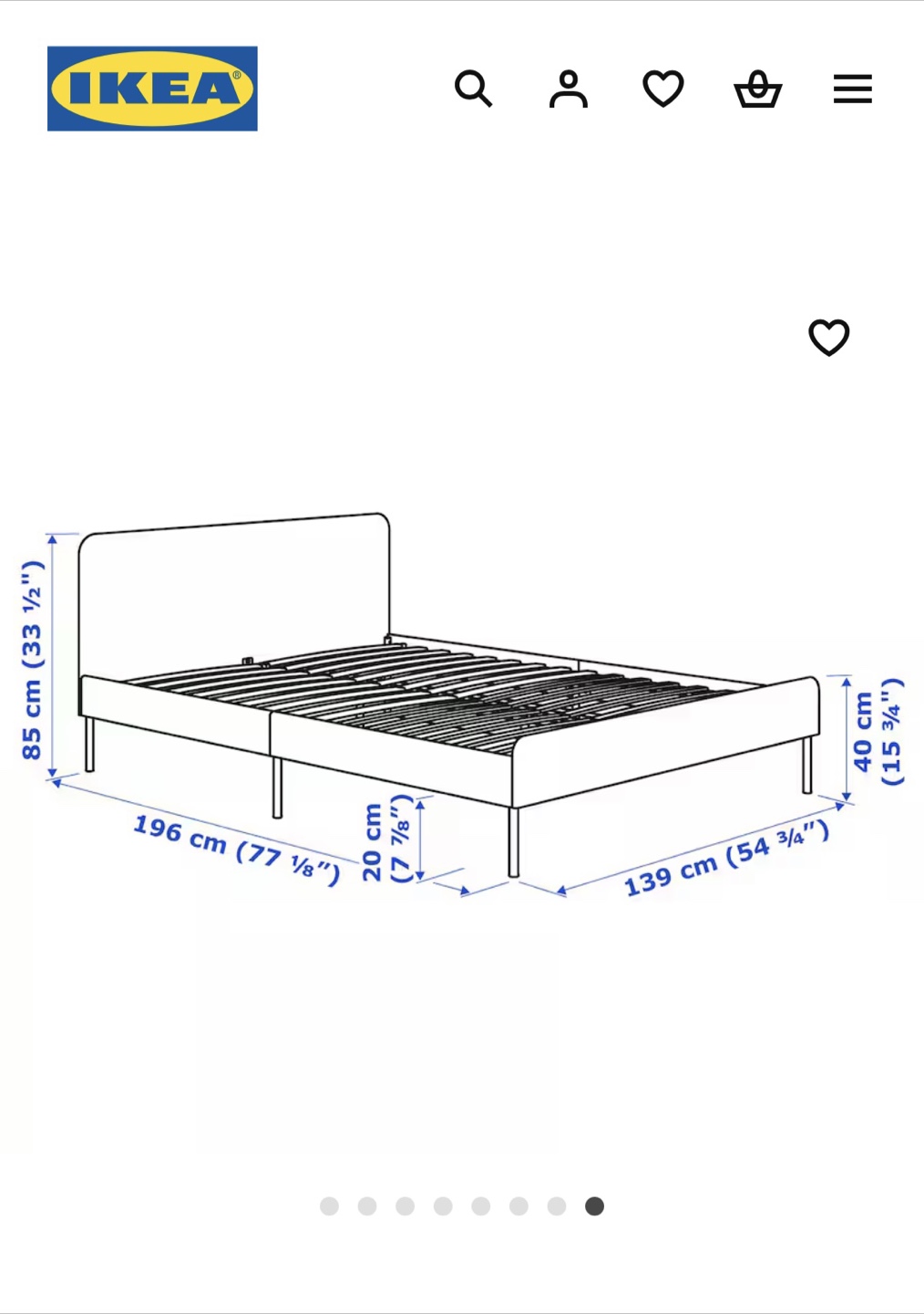 IKEA Bed Frame (full size) - photo 2