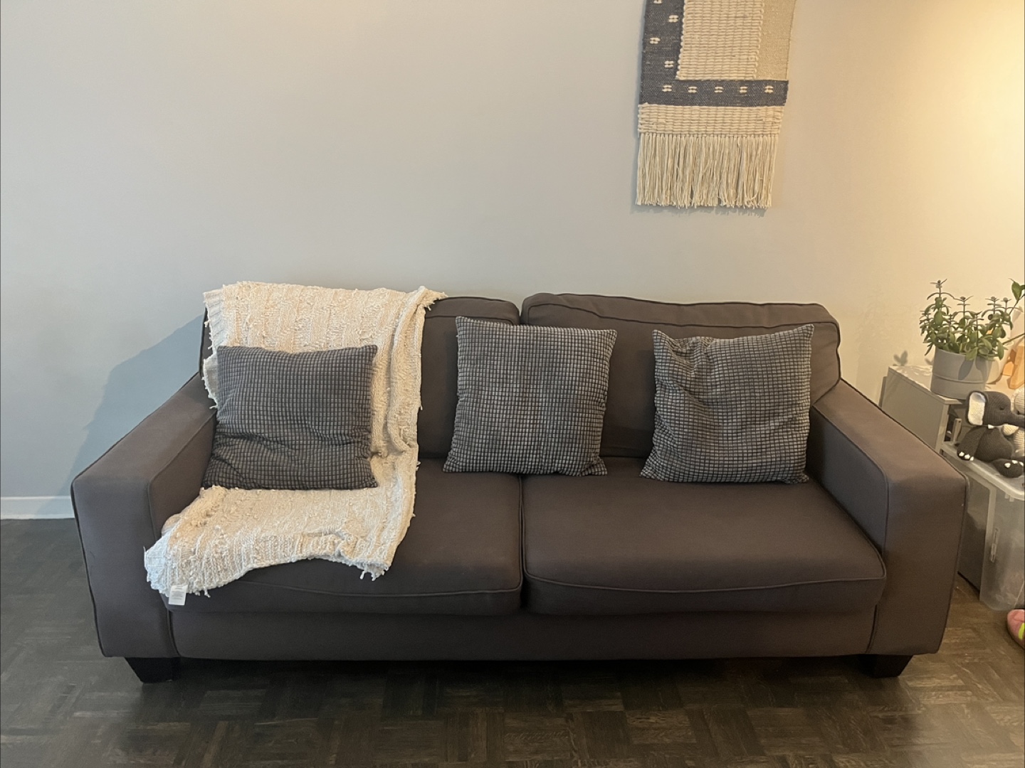 🫂 Dark Brown Couch