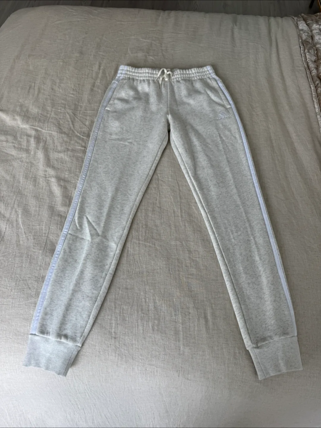 Adidas light beige  Slim Fit Sweatpants thumbnail