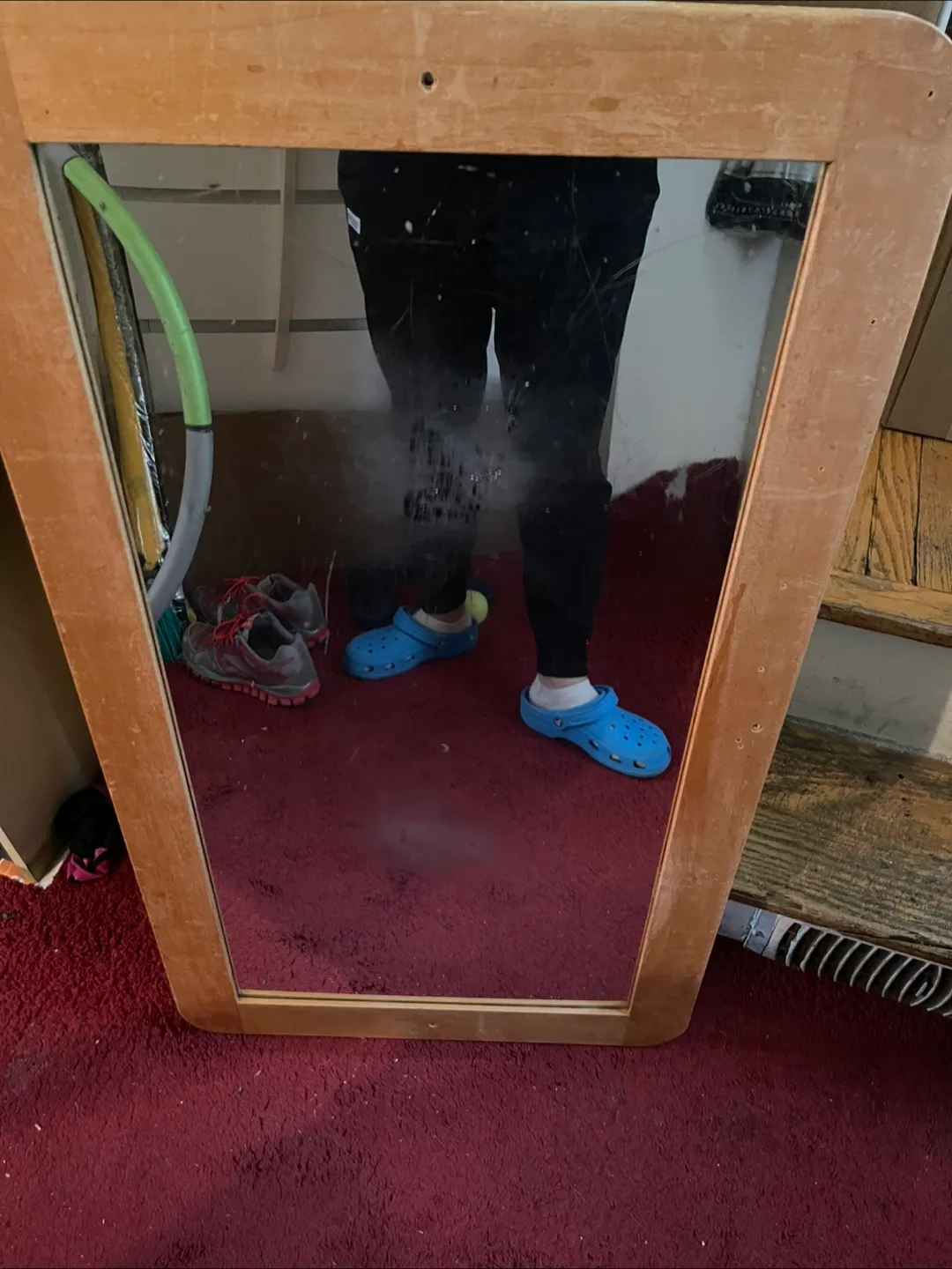 Wooden Framed Mirror 🏒 image indicator(7)