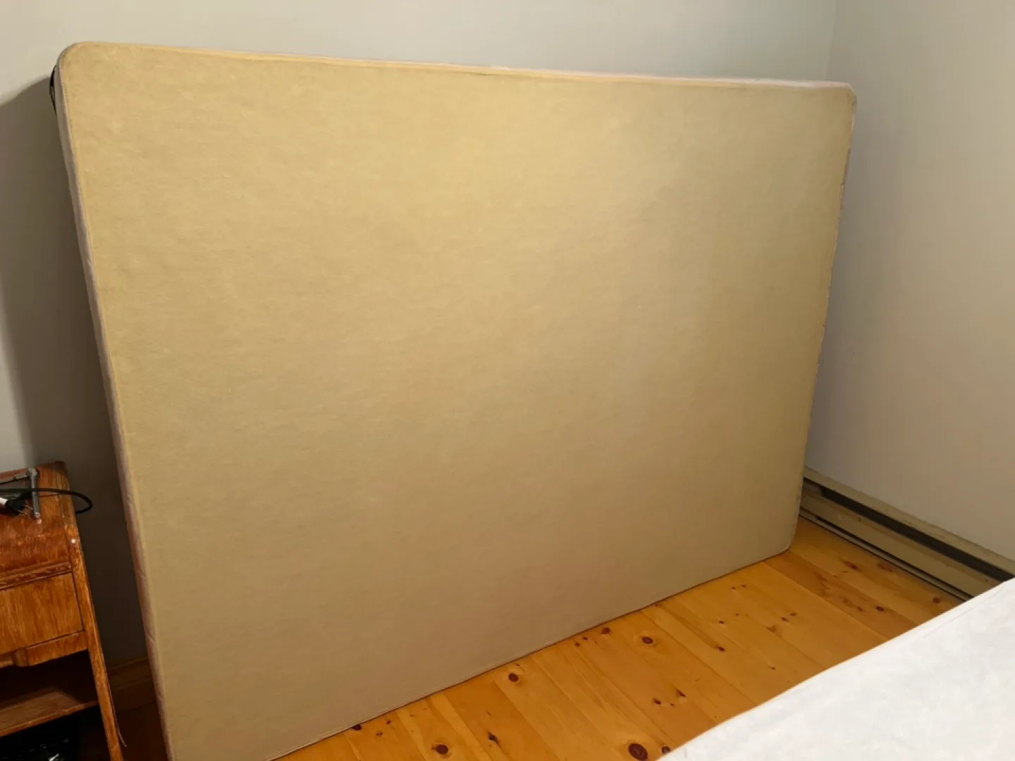 Queen Box Spring and mattress thumbnail