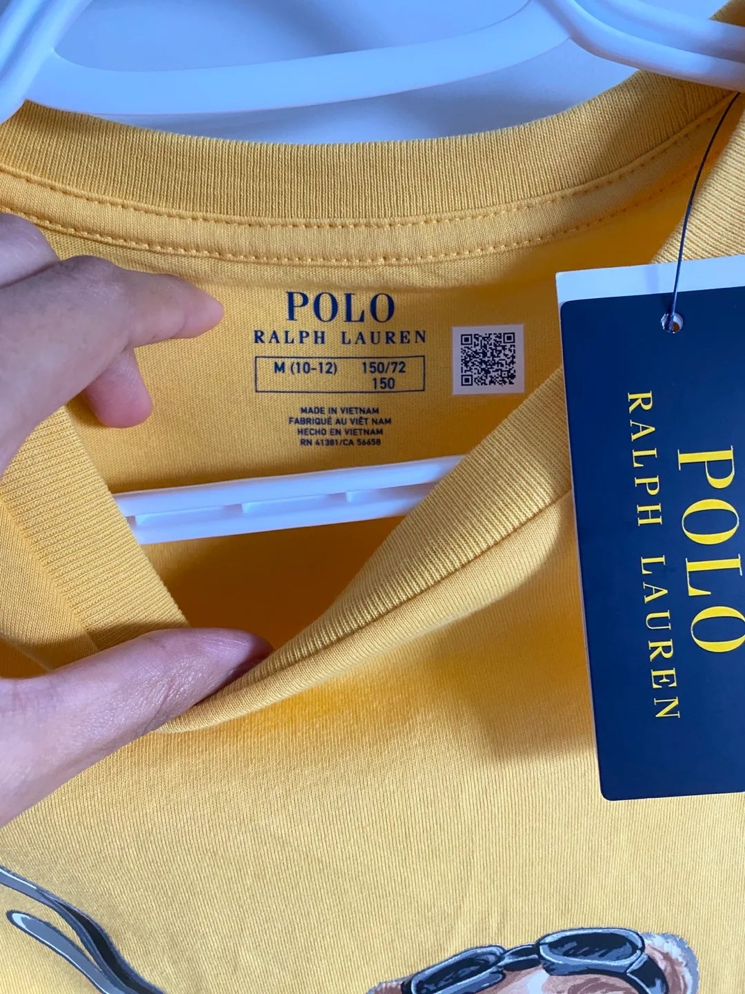 Brand NEW Ralph Lauren POLO BEAR 100% Cotton Tshirt image indicator(2)