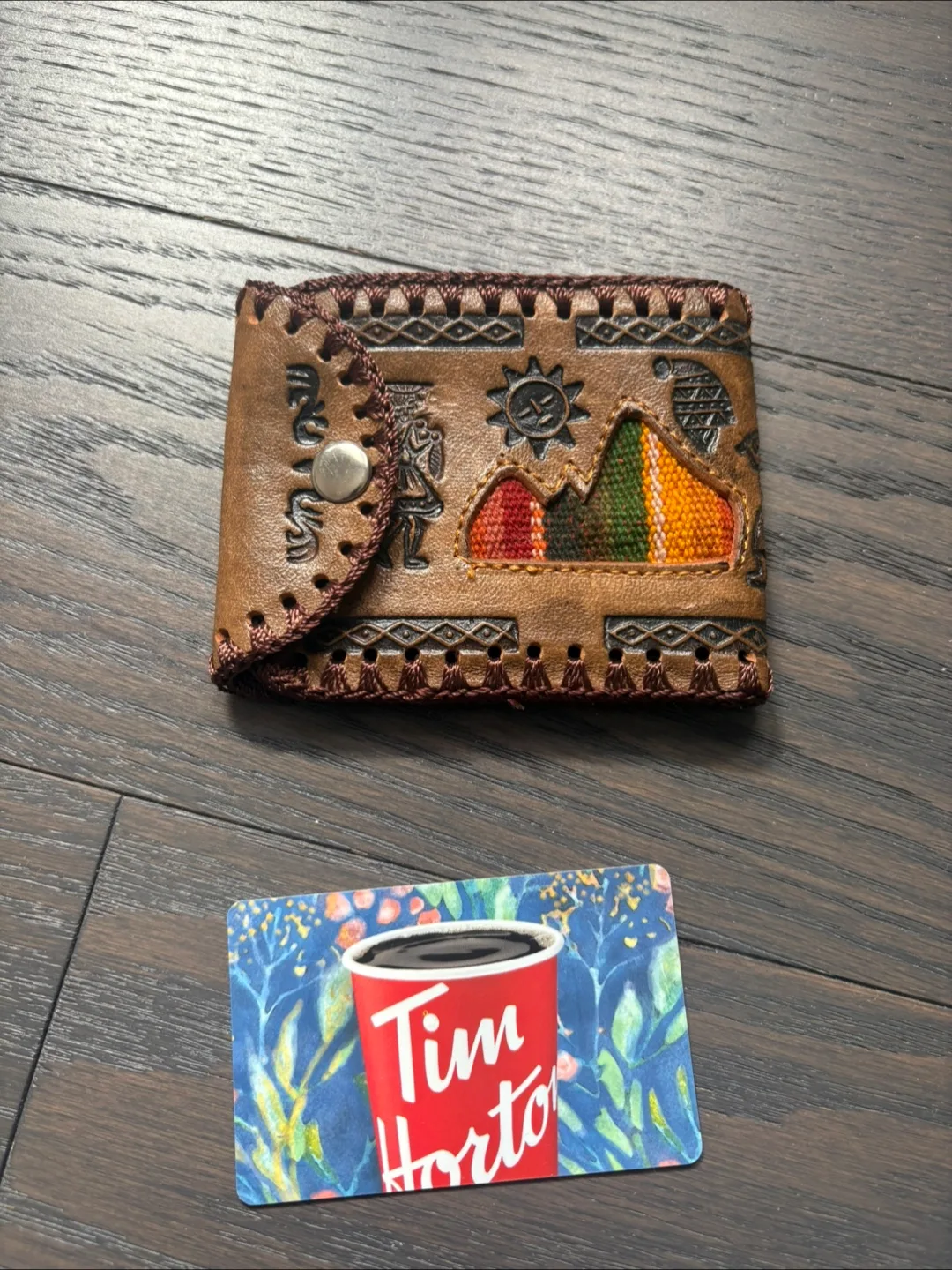 Hand-stitched Leather Wallet thumbnail