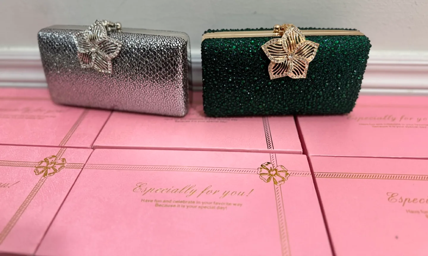 Evening clutch purses 💚🌟⚜️🌟⭐️ image indicator(4)