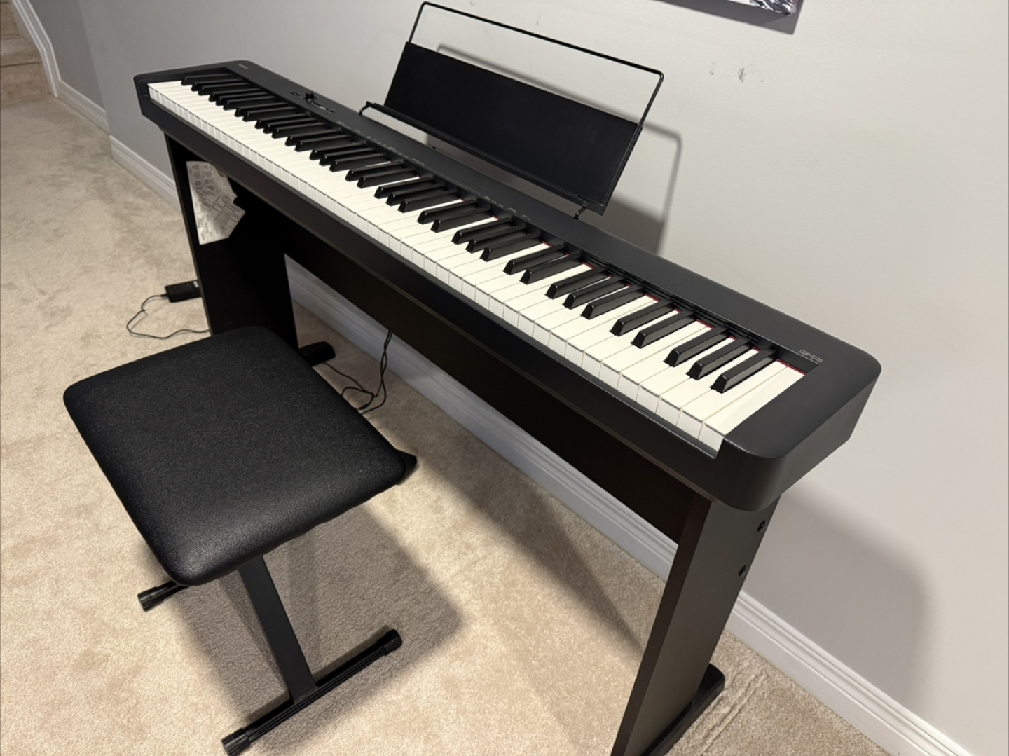 Casio Ultra Compact Piano with Bench - photo 2