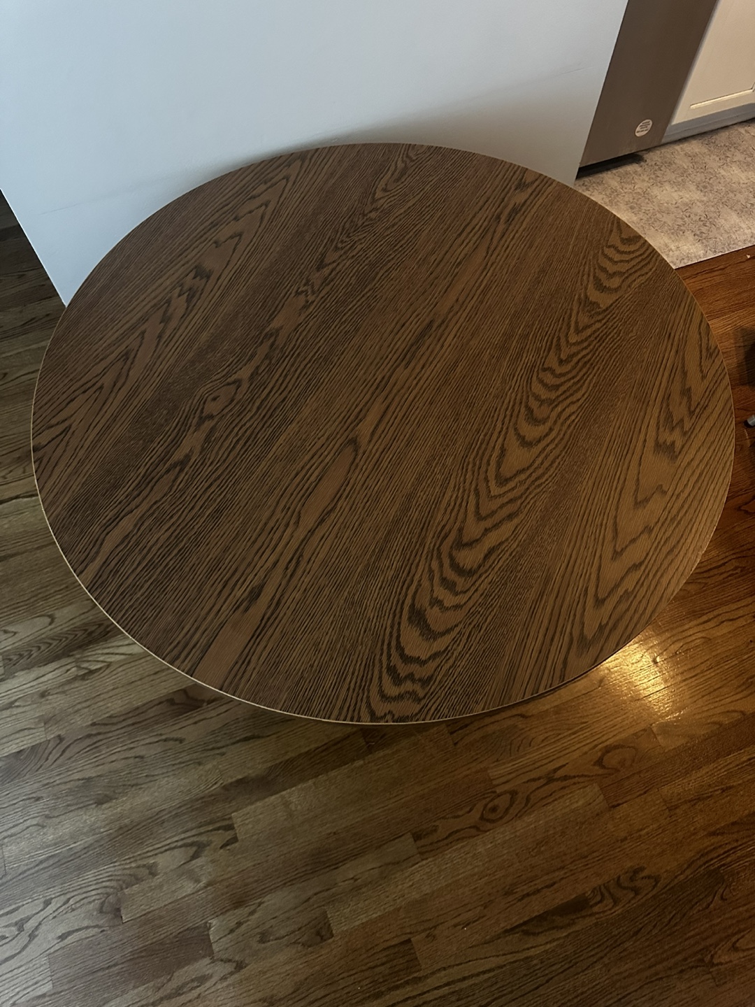 Round Wood Table