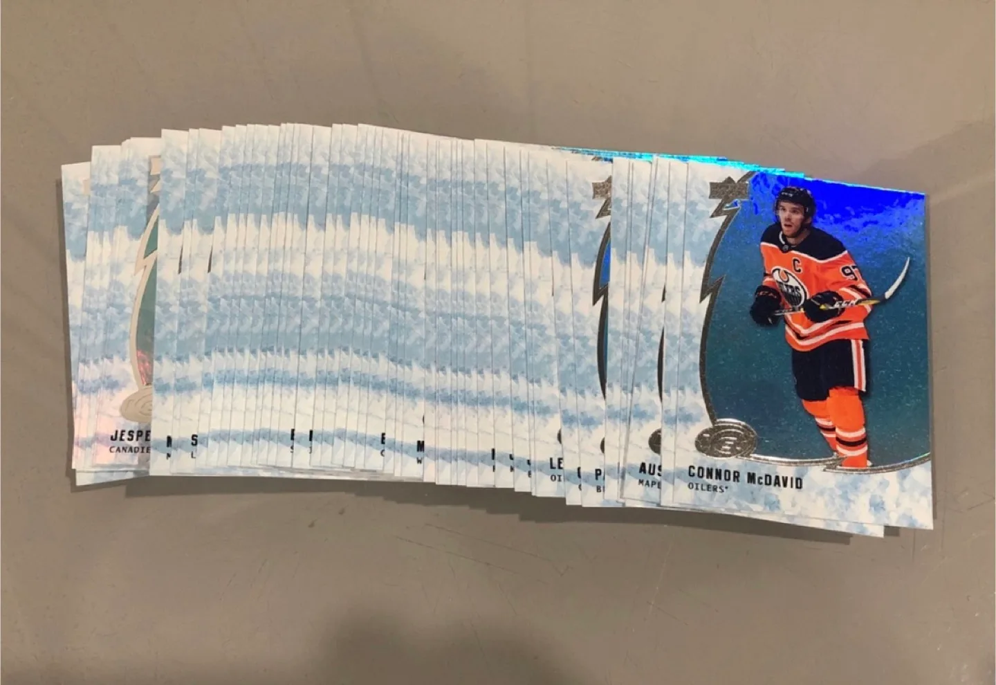 Upper Deck Ice Base Set Connor McDavid thumbnail