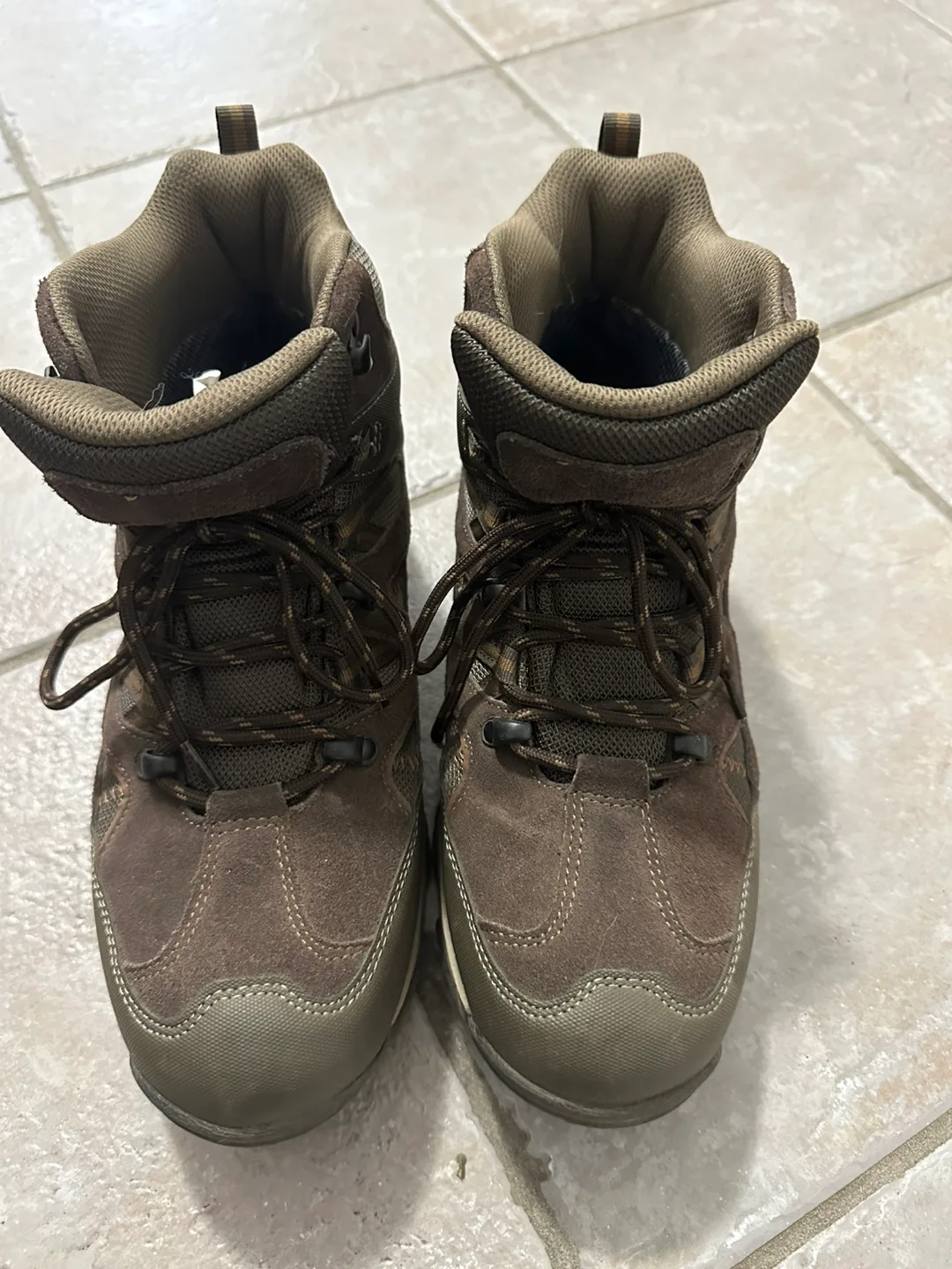 Brown Hiking Boots - Size 10 thumbnail