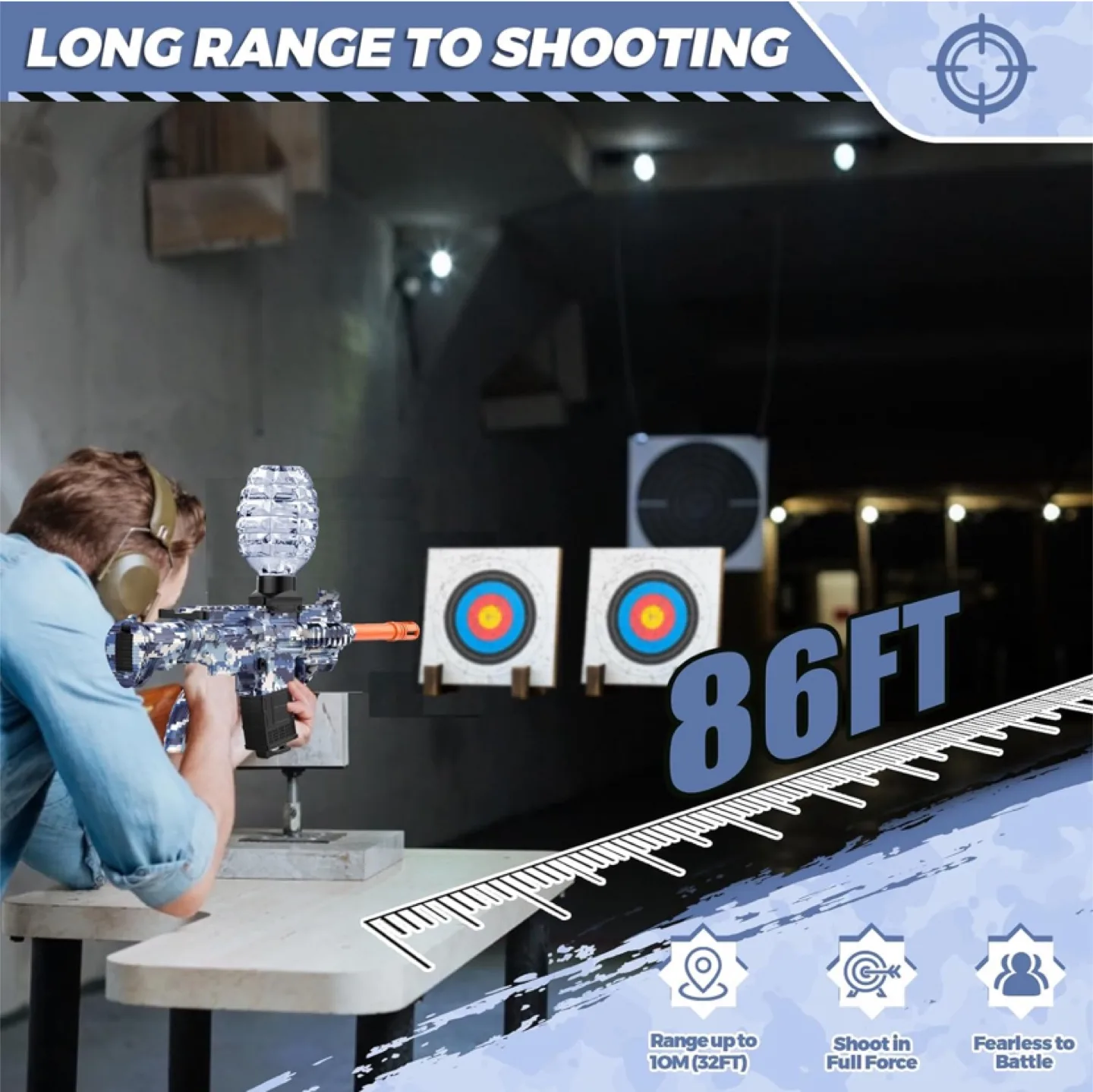 Gel Ball Blaster Toy- New image indicator(3)