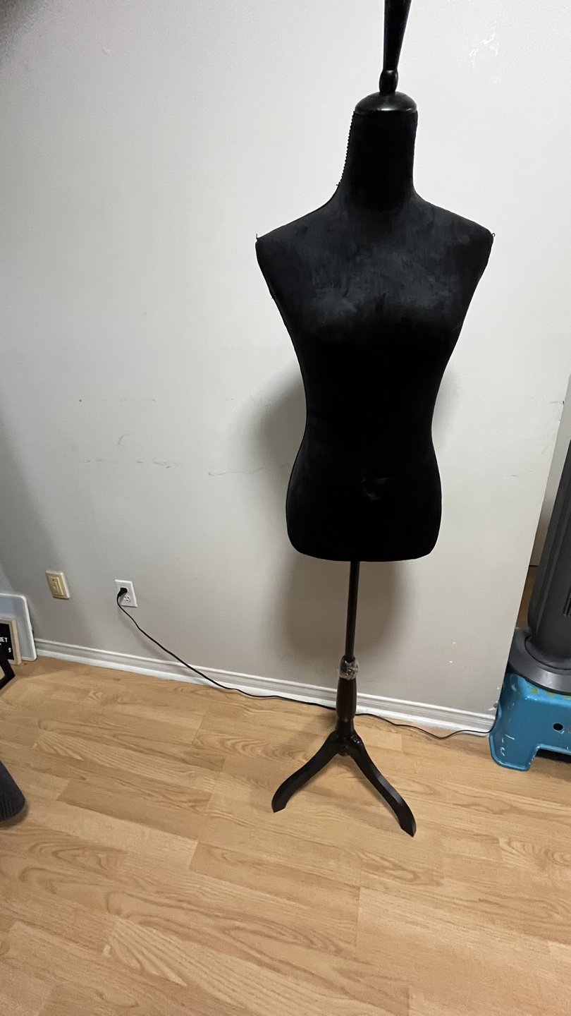Black Mannequin Display