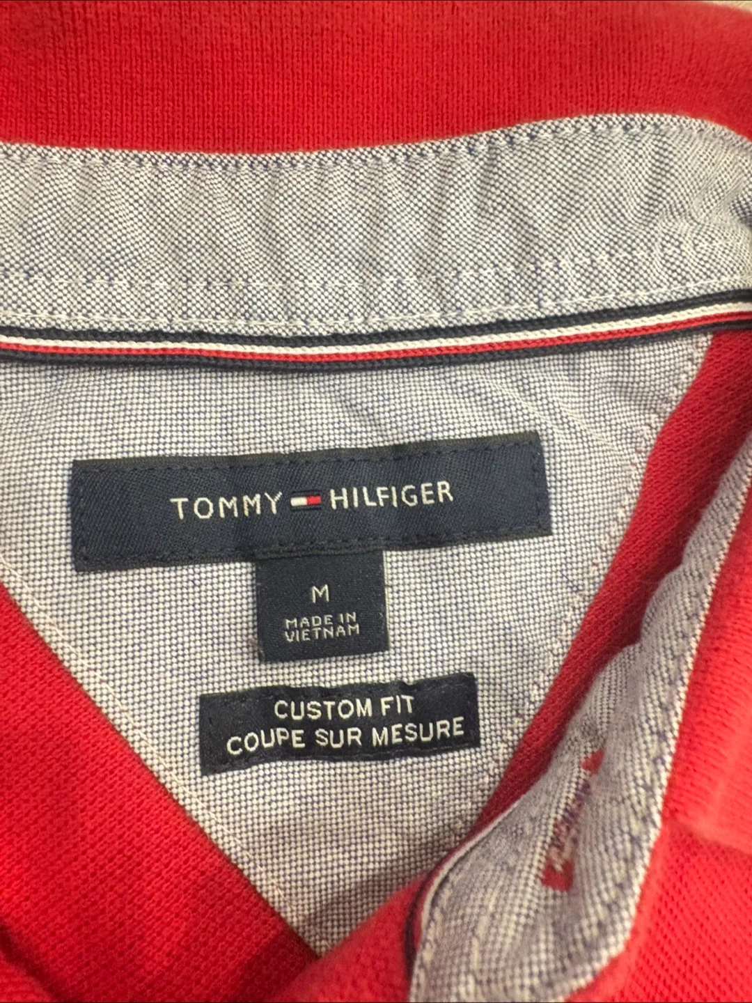Tommy Hilfiger Red Polo Shirt image indicator(3)