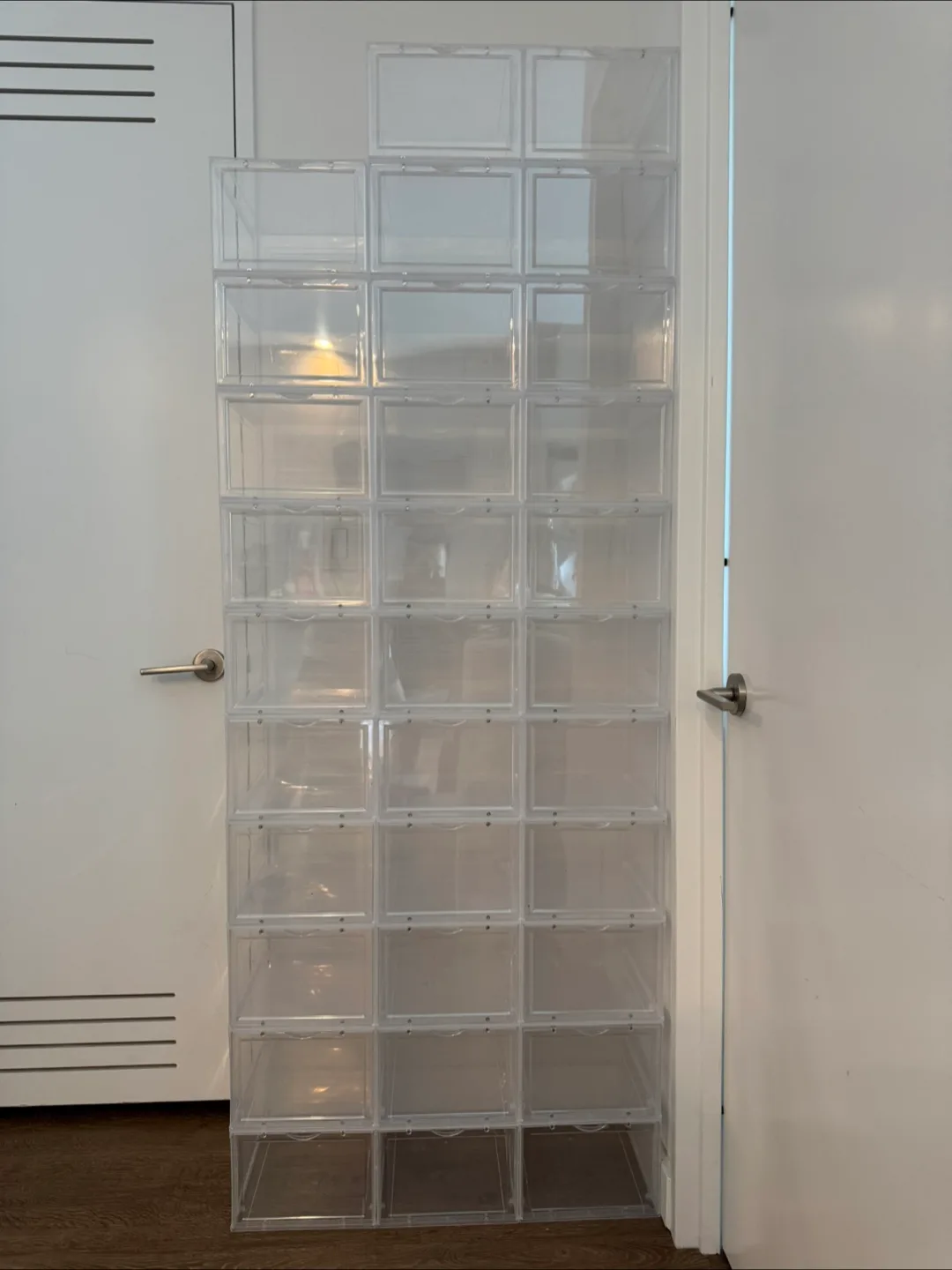 Clear Shoe Storage Boxes - 32pcs thumbnail