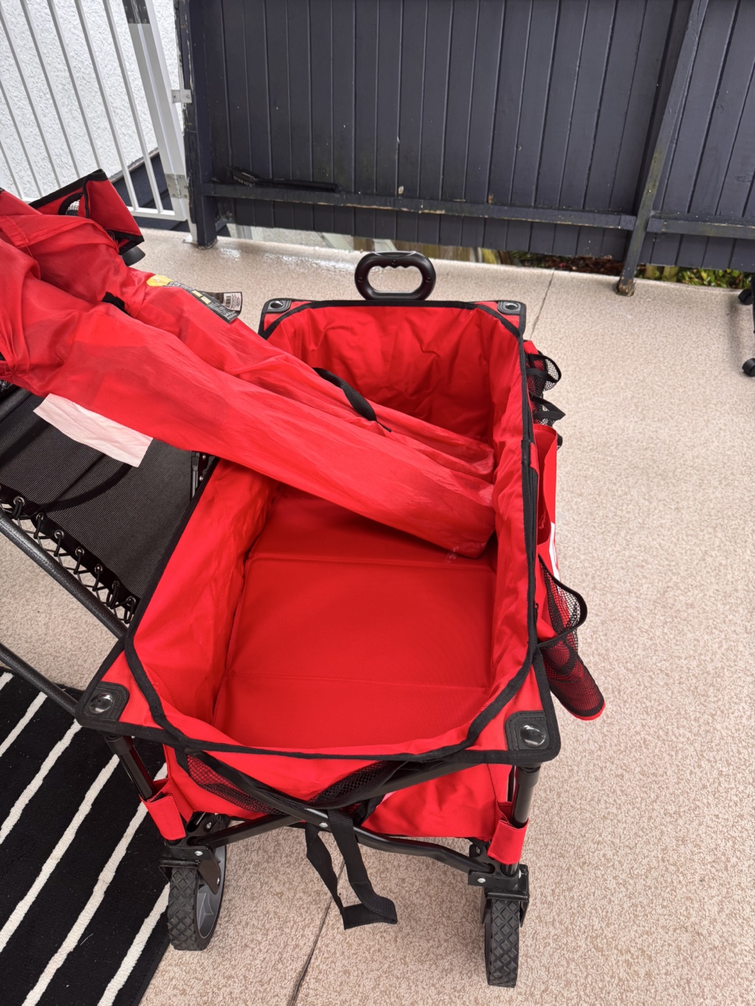 Red Folding Wagon