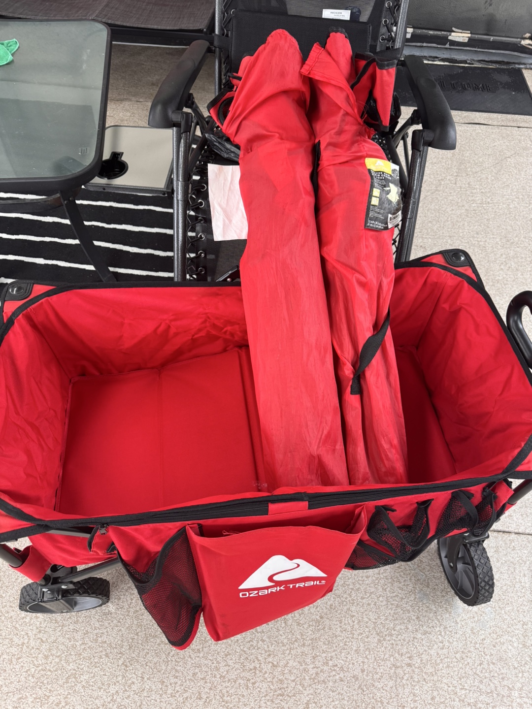 Red Folding Wagon - photo 2