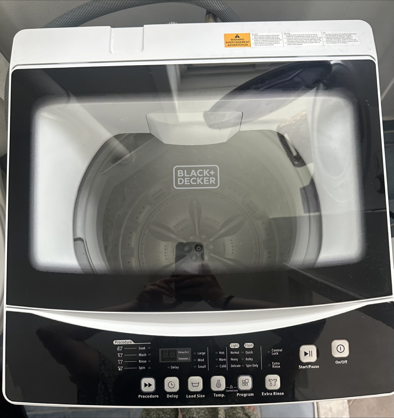 Black+Decker Top Load Washer - photo 2