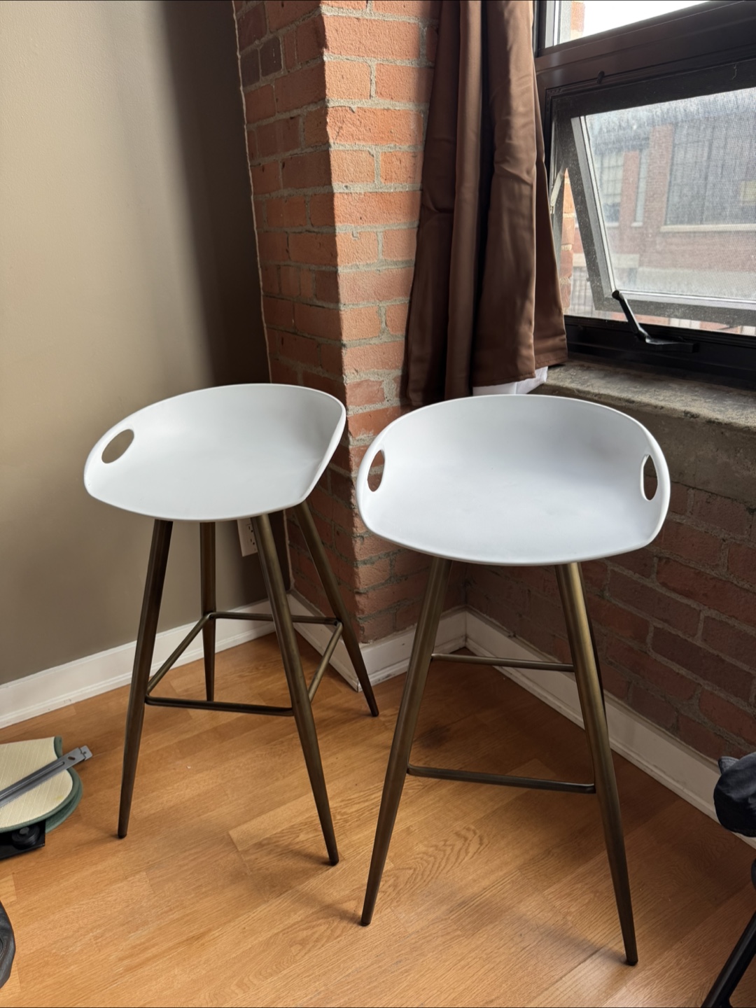 White Bar Stools