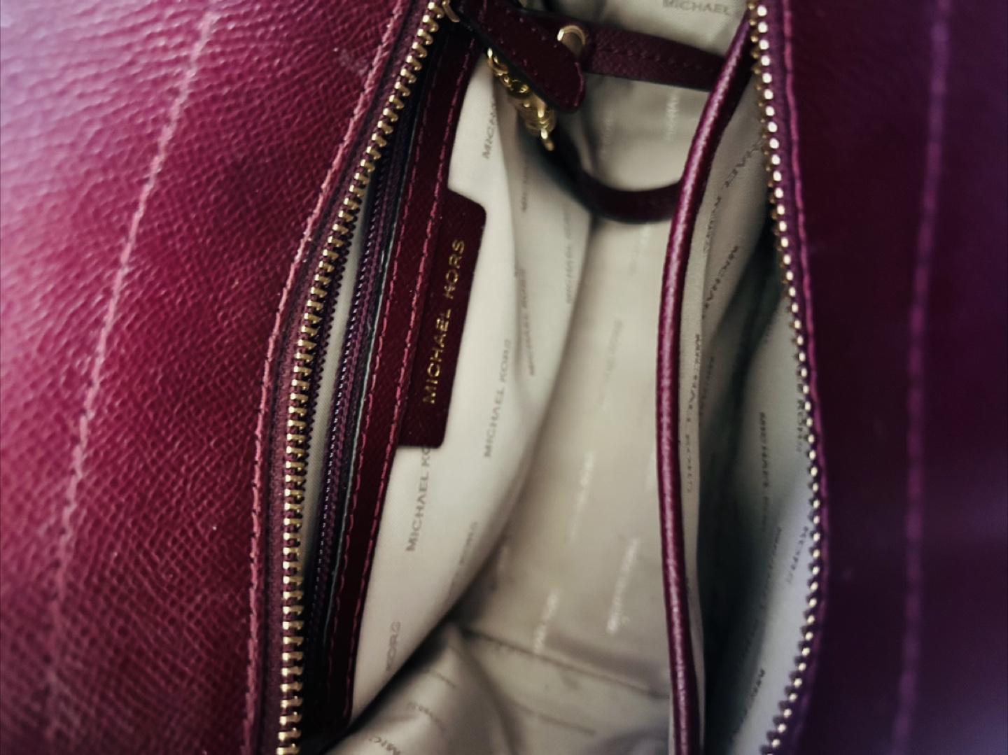 Michael Kors Burgundy Crossbody Bag - photo 3