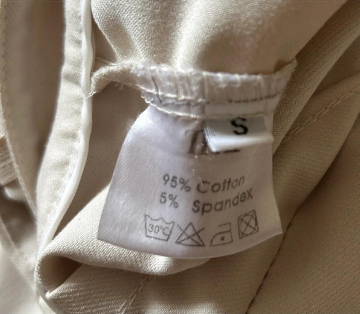 Beige Trousers - Size Small image indicator(3)