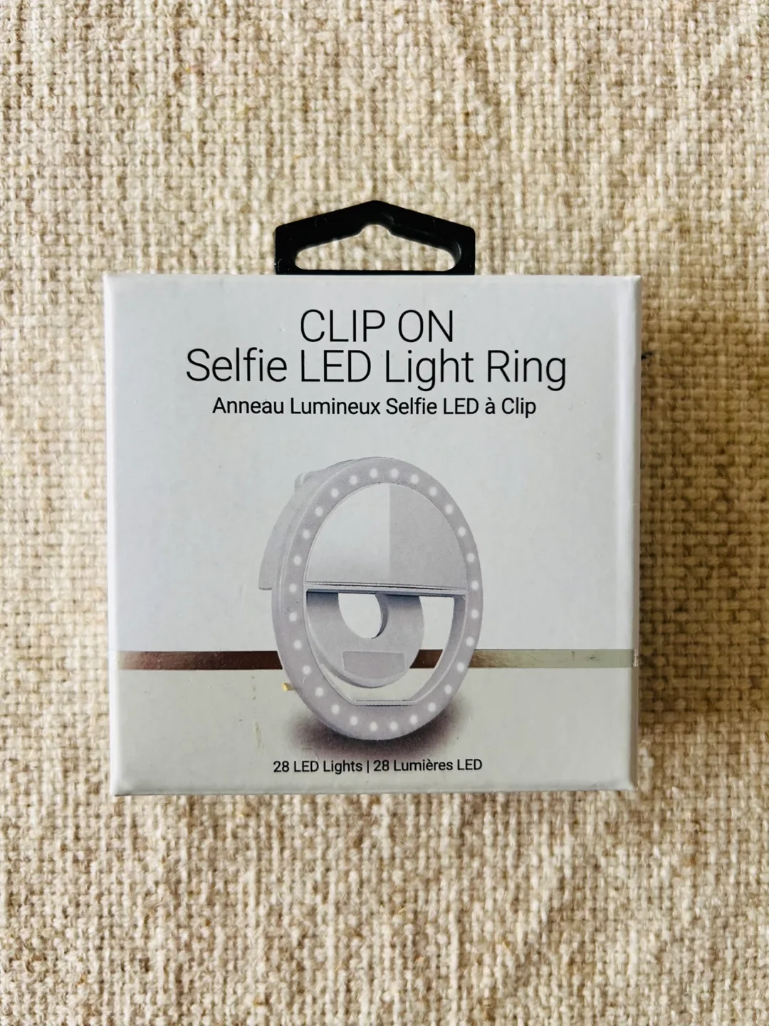 Clip On Selfie LED Light Ring thumbnail
