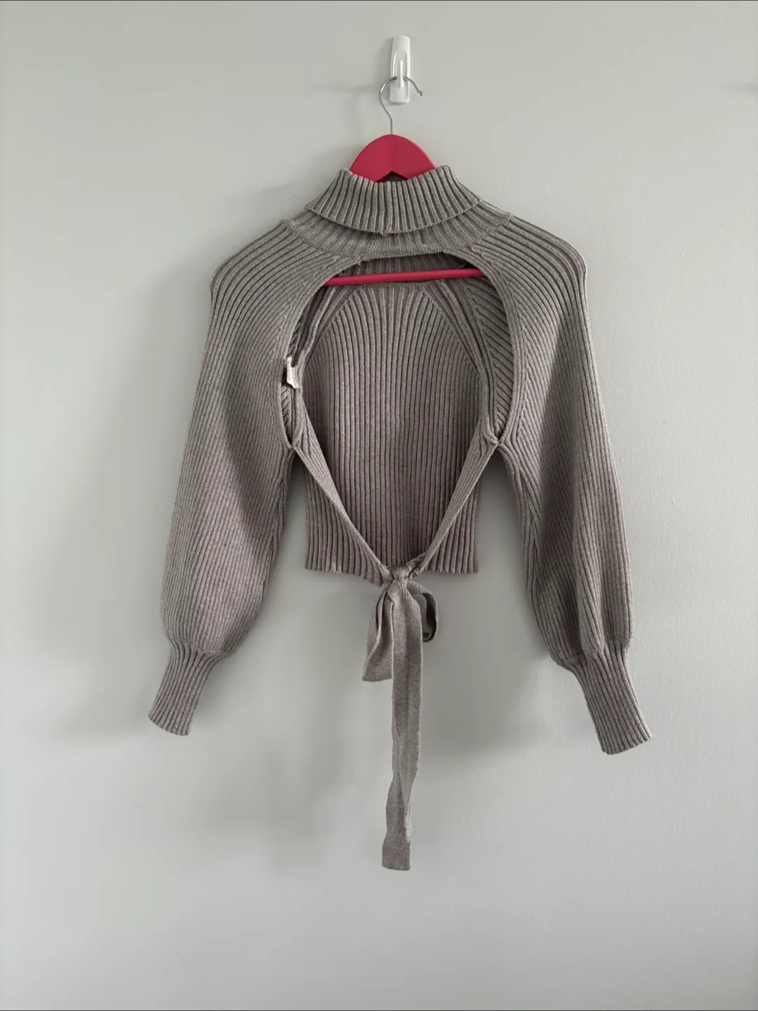 Princess Polly | Open back turtleneck sweater - XS/S image indicator(4)