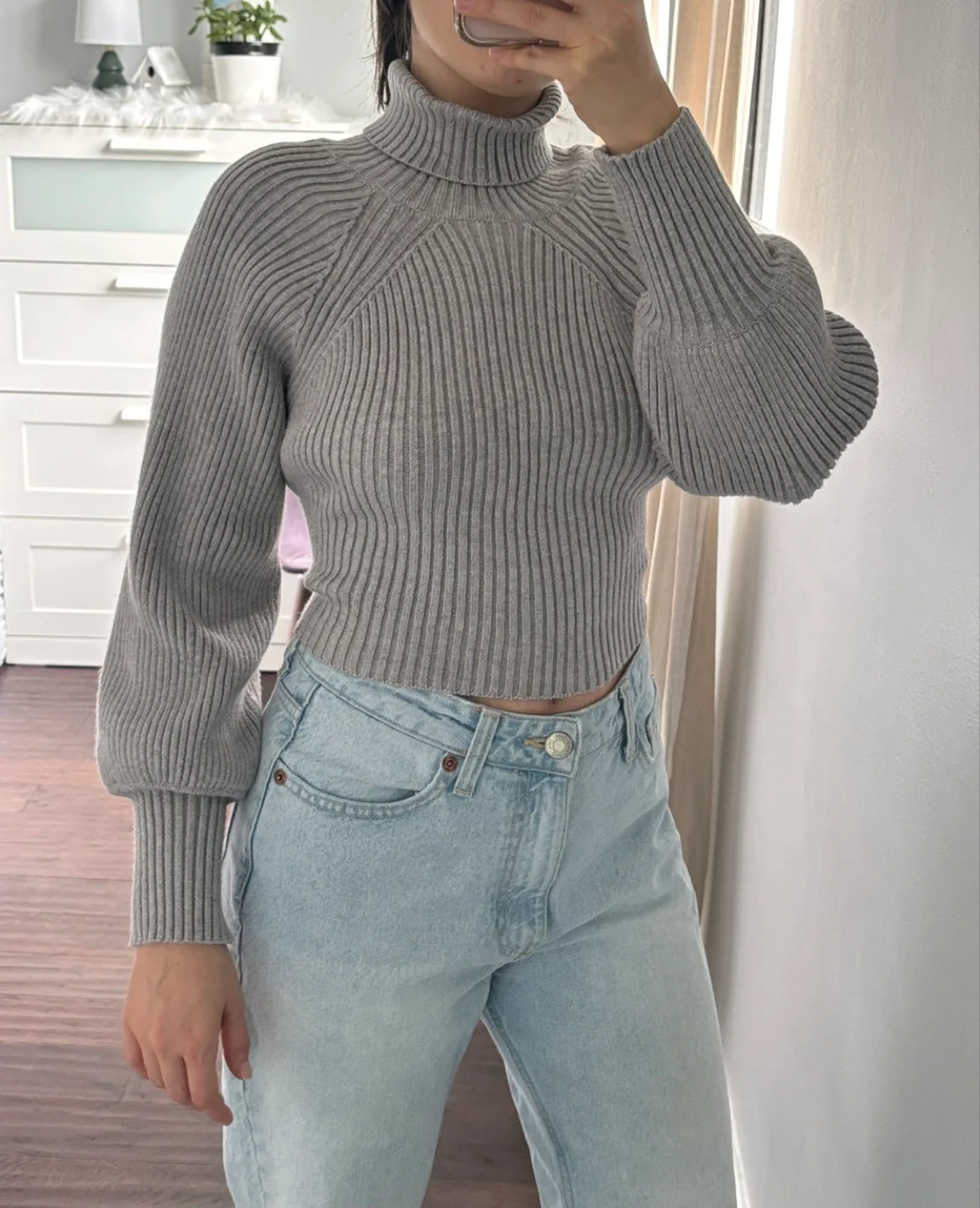 Princess Polly | Open back turtleneck sweater - XS/S thumbnail