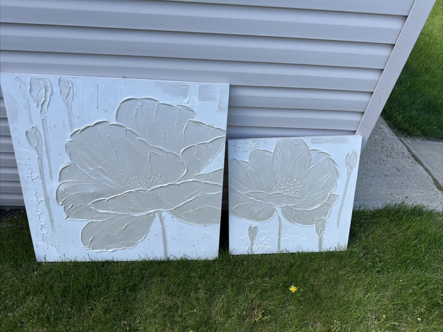 Floral Textured Canvas Art - photo 3