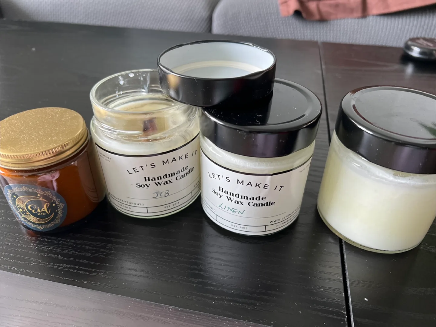Assorted Soy Wax Candles handmade thumbnail