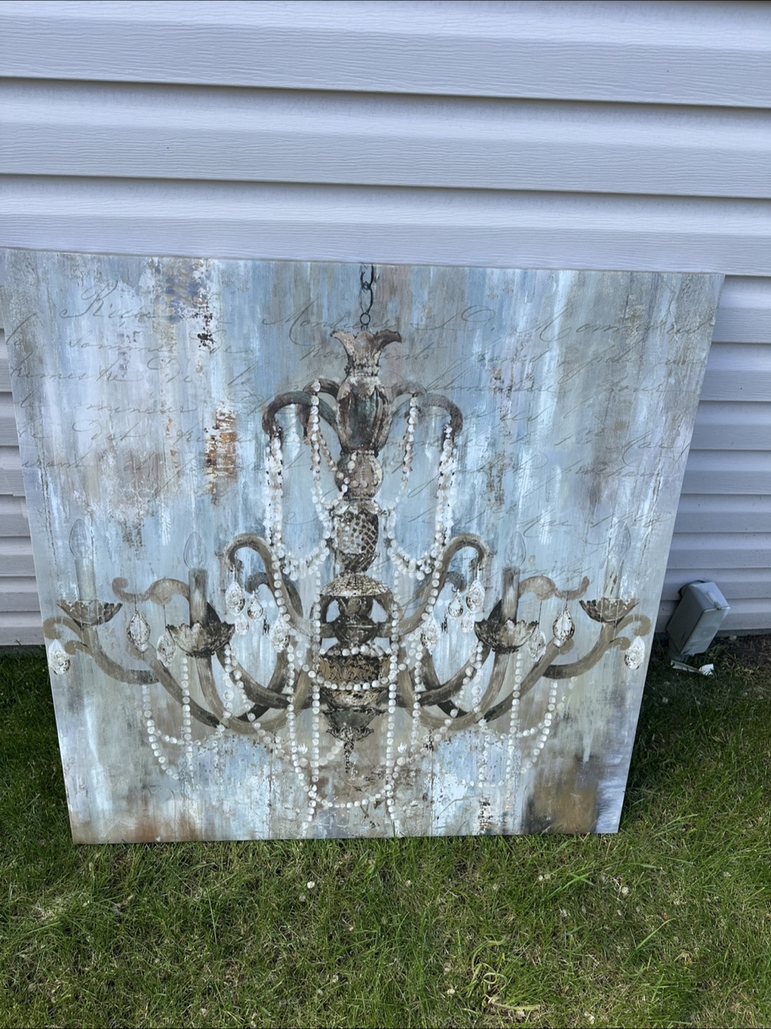 Chandelier Canvas Print