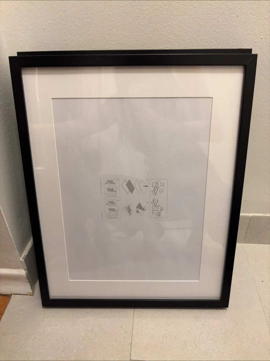 2x IKEA Ribba Black Picture Frames image indicator(2)