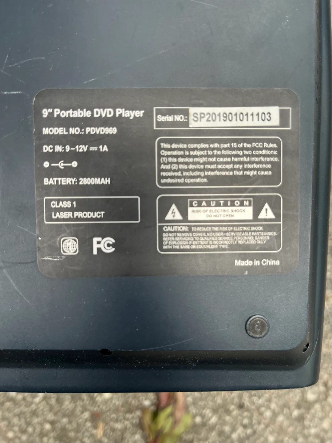 Portable DVD Player image indicator(3)