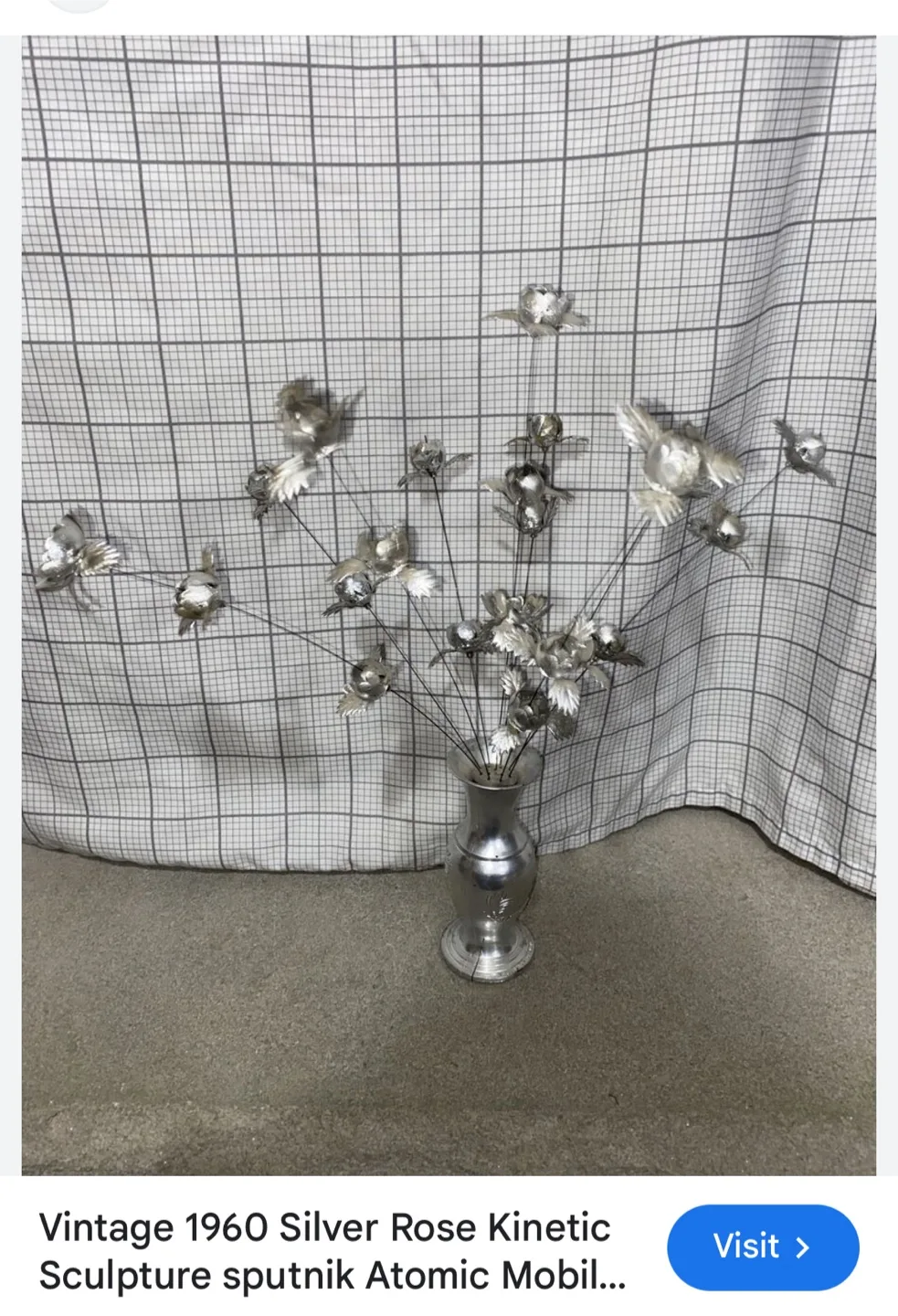 Vintage Floral Arrangement. Made in Hong Kong 🇭🇰 image indicator(3)