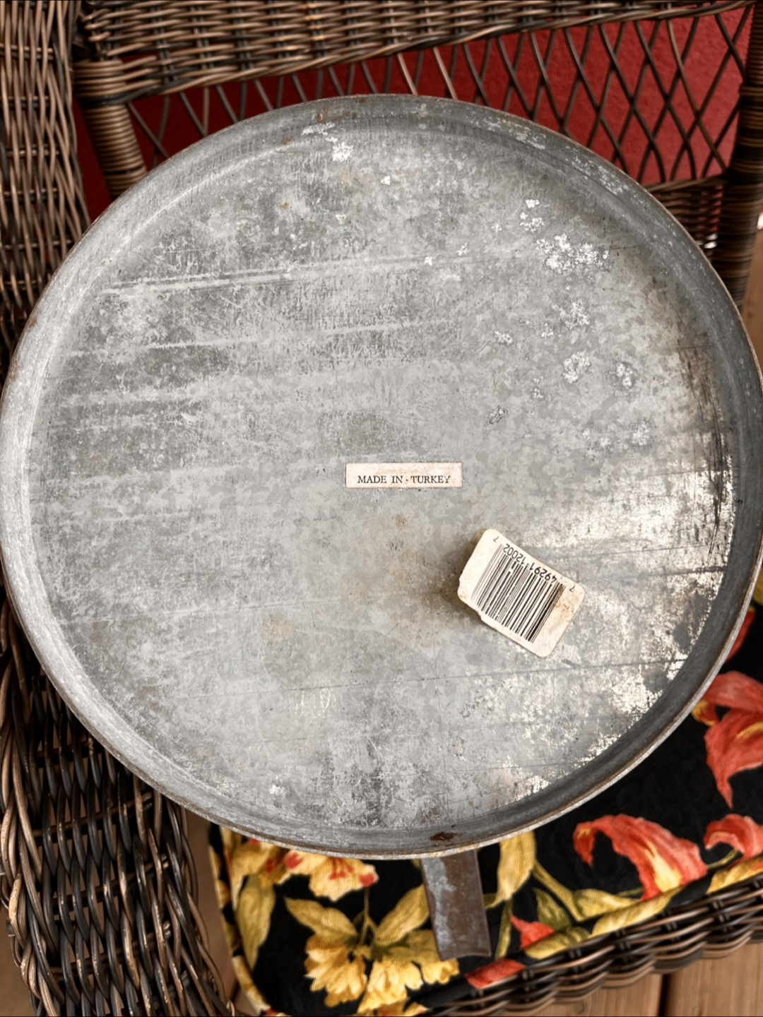 Vintage Metal Watering Can - photo 2