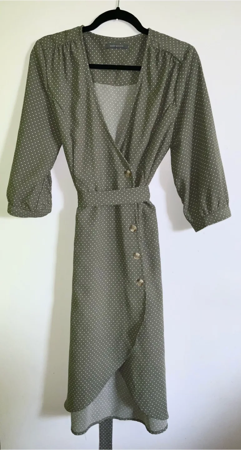 Suzy Shier Wrap Dress thumbnail