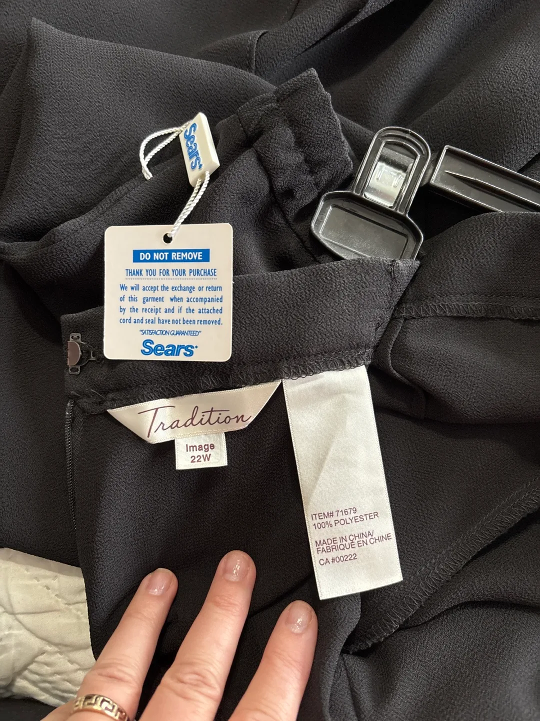 Tradition Flowing Black Pants image indicator(2)