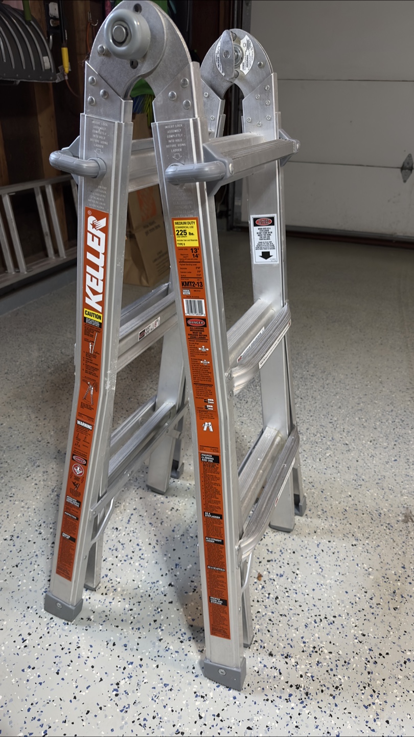 Keller Medium Duty Multi-Position Ladder