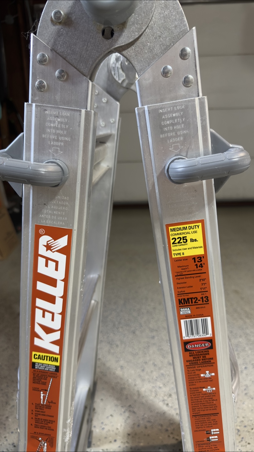Keller Medium Duty Multi-Position Ladder - photo 2