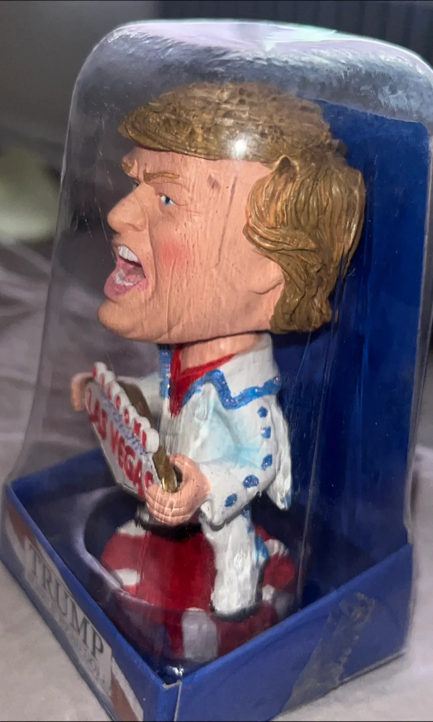 Collectible Donald Trump Vegas Bobble Head Doll maga image indicator(4)
