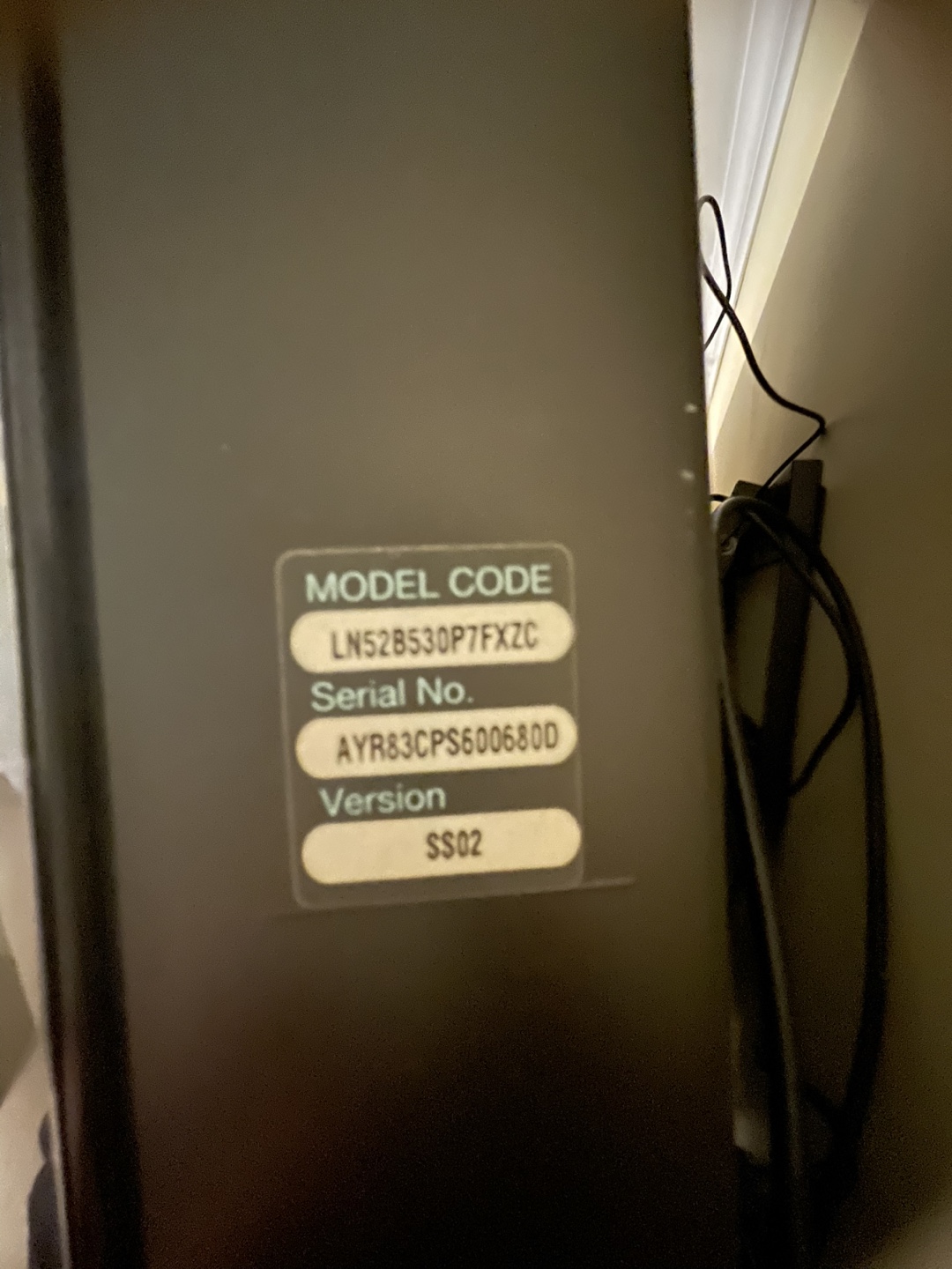 Samsung Flat Screen TV lcd 52’ - photo 3