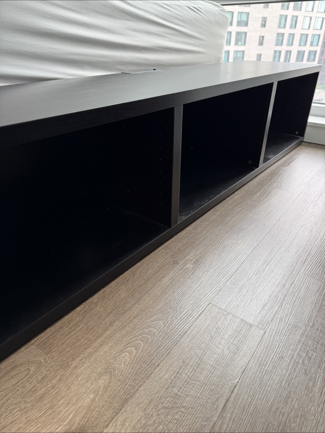 IKEA - TV Stand / Black Storage Unit - photo 2