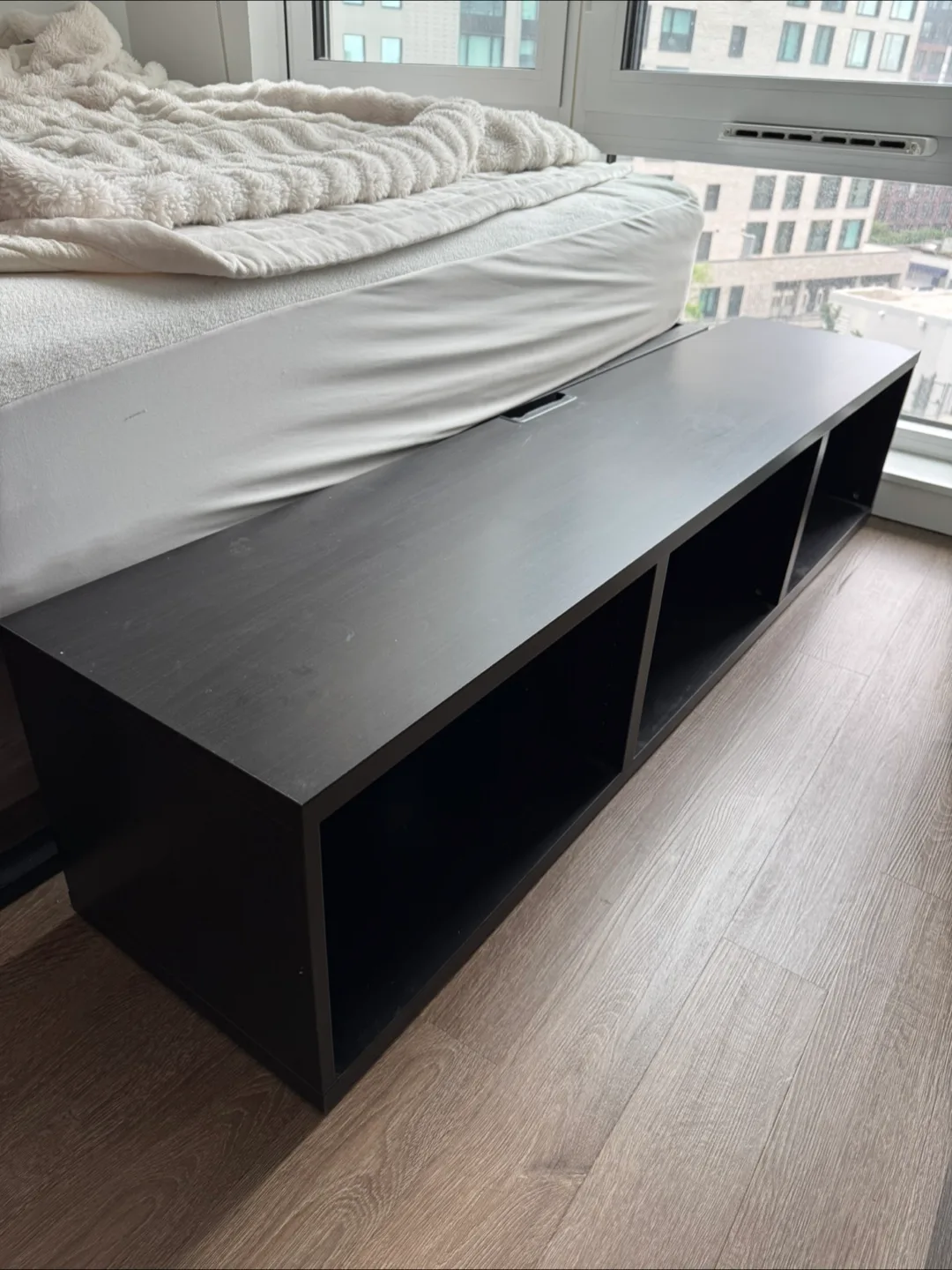 IKEA - TV Stand / Black Storage Unit thumbnail