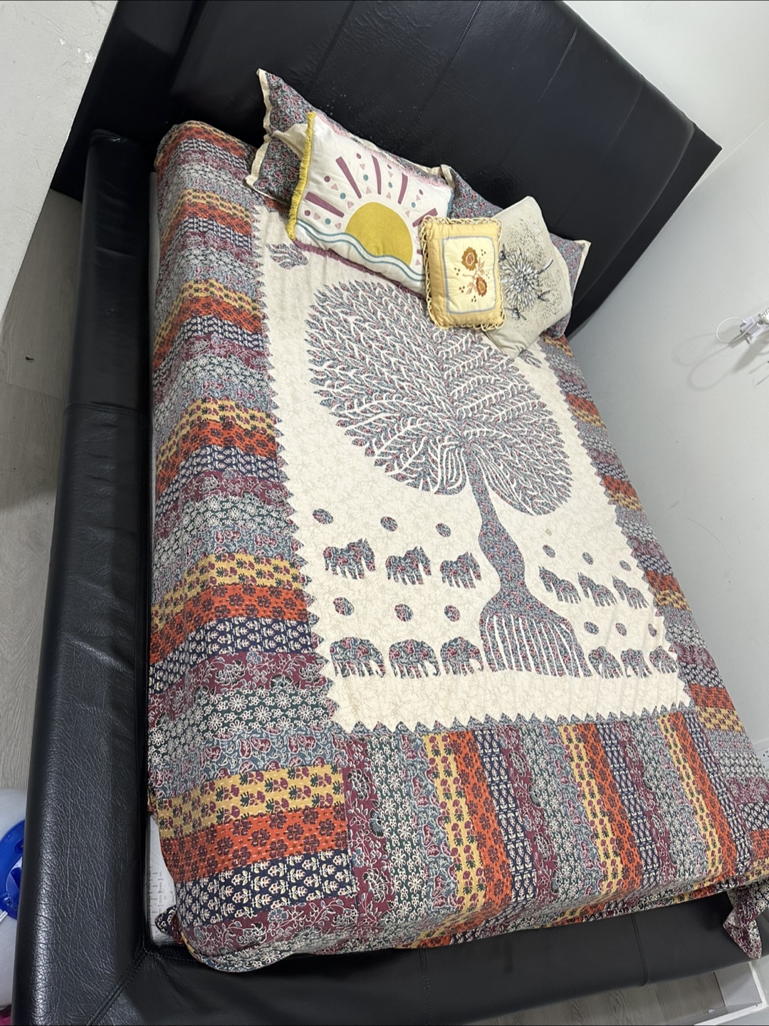 Queen Bed Frame with Mattress - photo 2
