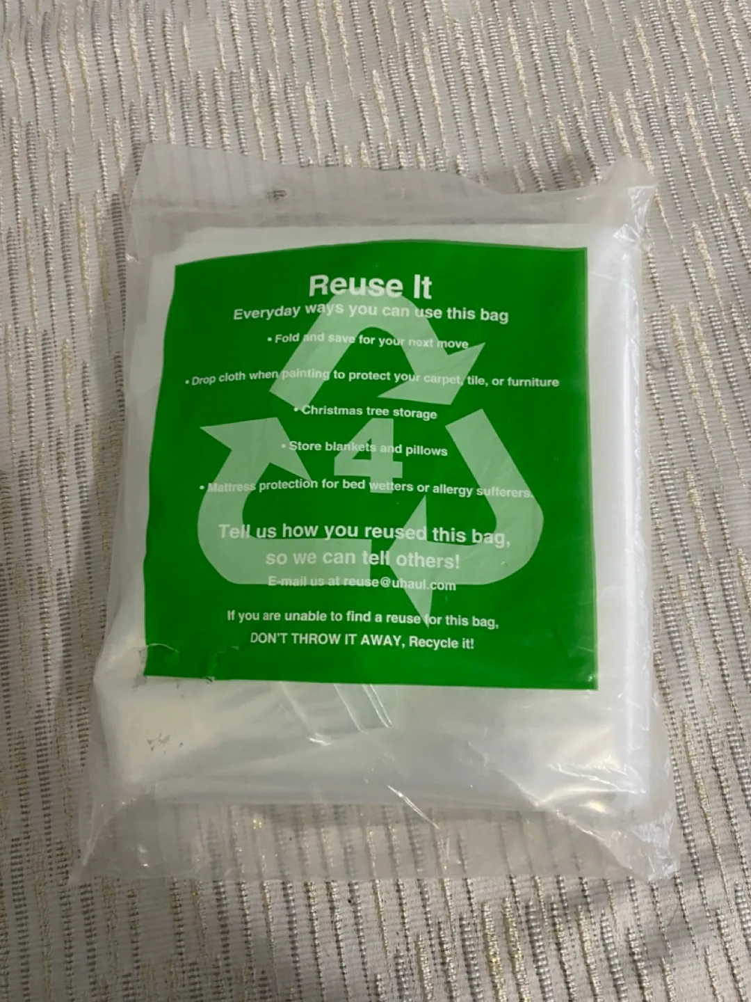 U-Haul Pillow Top Mattress Bag - King Size image indicator(2)