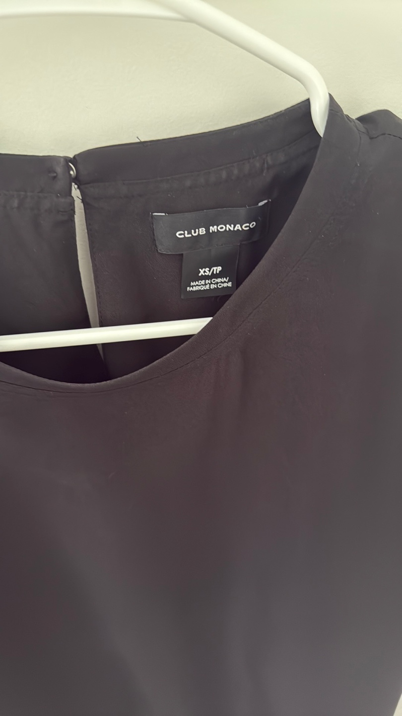Club Monaco Black Blouse - photo 3