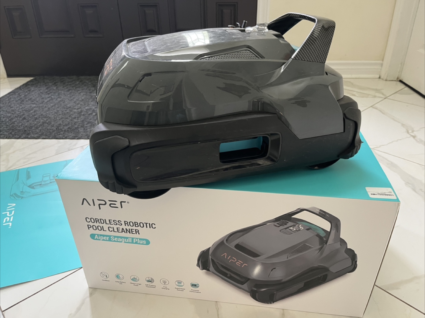 Cordless Robotic Pool cleaner - Aiper Seagull plus - photo 3